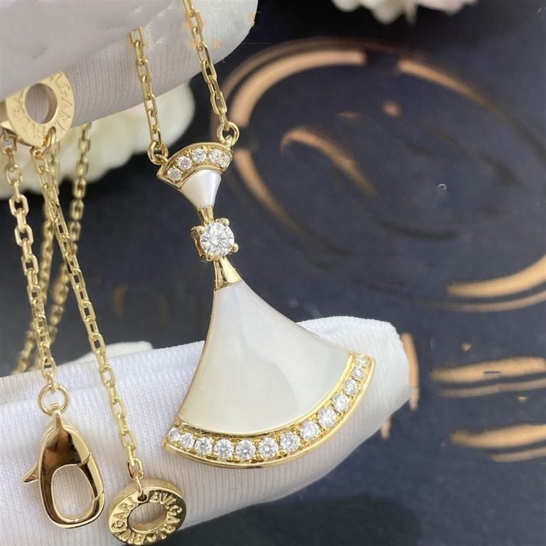 [⭐Haelin Jewelry]DREAM NECKLACE MOP GOLD DIAMOND