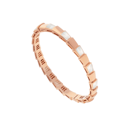 [⭐Haelin Jewelry]SERPENTI BRACELET PINK GOLD MOP