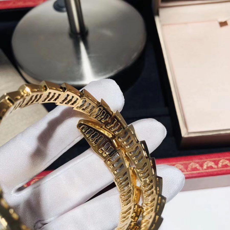 [⭐Haelin Jewelry]SERPENTI BRACELET 8MM GOLD DIAMOND