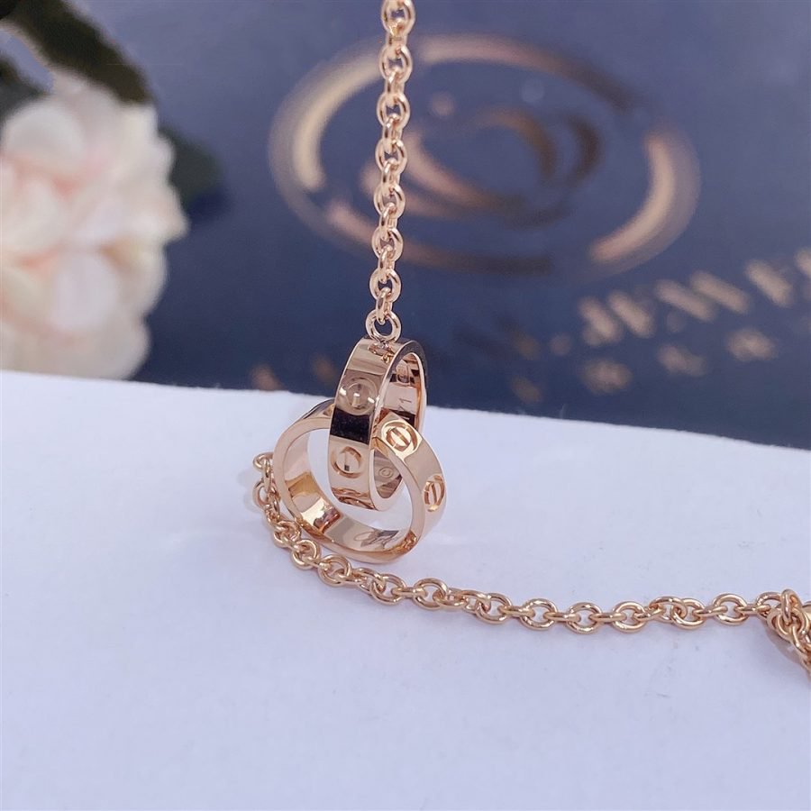 [⭐Haelin Jewelry]LOVE BRACELET DOUBLE RING