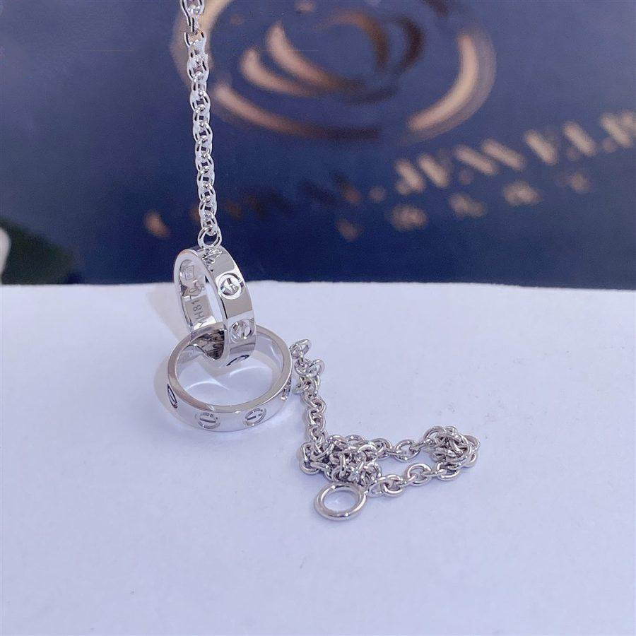 [⭐Haelin Jewelry]LOVE BRACELET DOUBLE RING