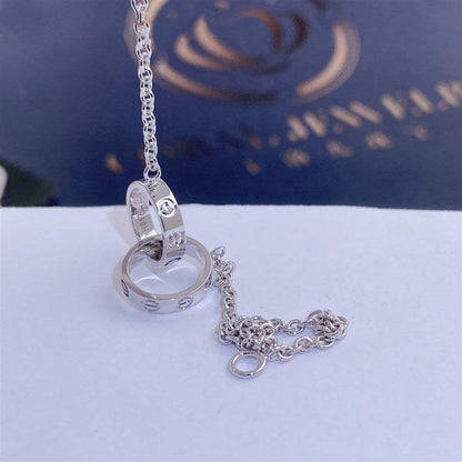 [⭐Haelin Jewelry]LOVE BRACELET DOUBLE RING