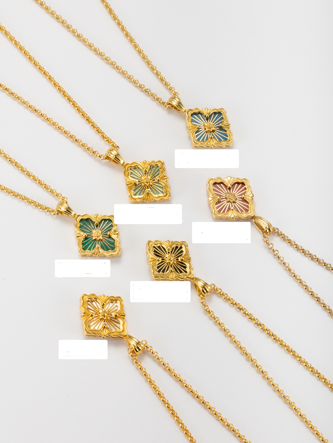[⭐Haelin Jewelry] B.C.L SMALL SIZE  ENAMEL NECKLACE（Various colors)