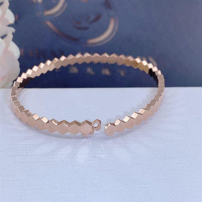 [⭐Haelin Jewelry]BEE LOVE PINK GOLD BRACELET