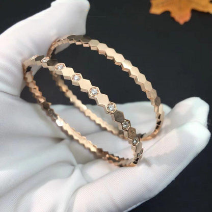 [⭐Haelin Jewelry]BEE LOVE SILVER DIAMOND BRACELET