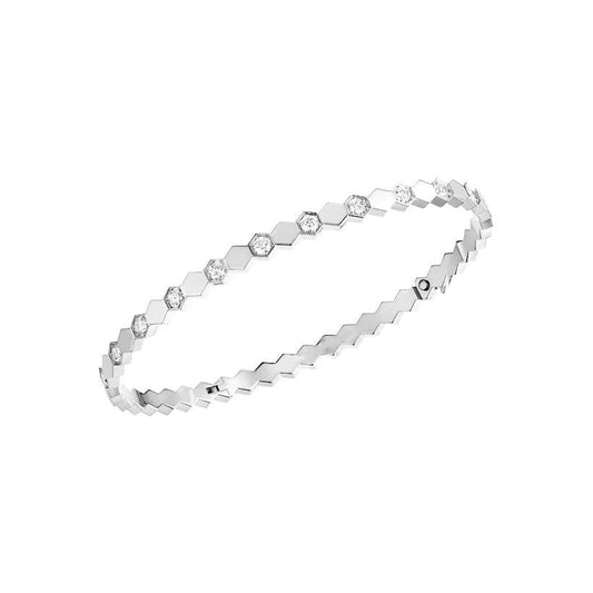 [⭐Haelin Jewelry]BEE LOVE SILVER DIAMOND BRACELET