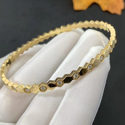 [⭐Haelin Jewelry]BEE LOVE GOLD DIAMOND BRACELET