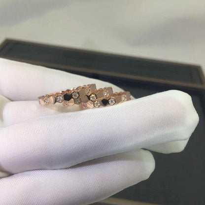 [⭐Haelin Jewelry]BEE LOVE RING PINK GOLD DIAMOND