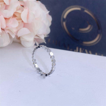[⭐Haelin Jewelry]BEE LOVE RING SILVER DIAMOND