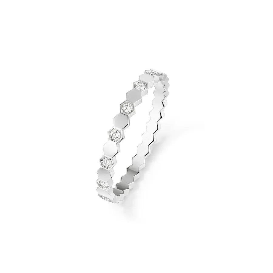 [⭐Haelin Jewelry]BEE LOVE RING SILVER DIAMOND