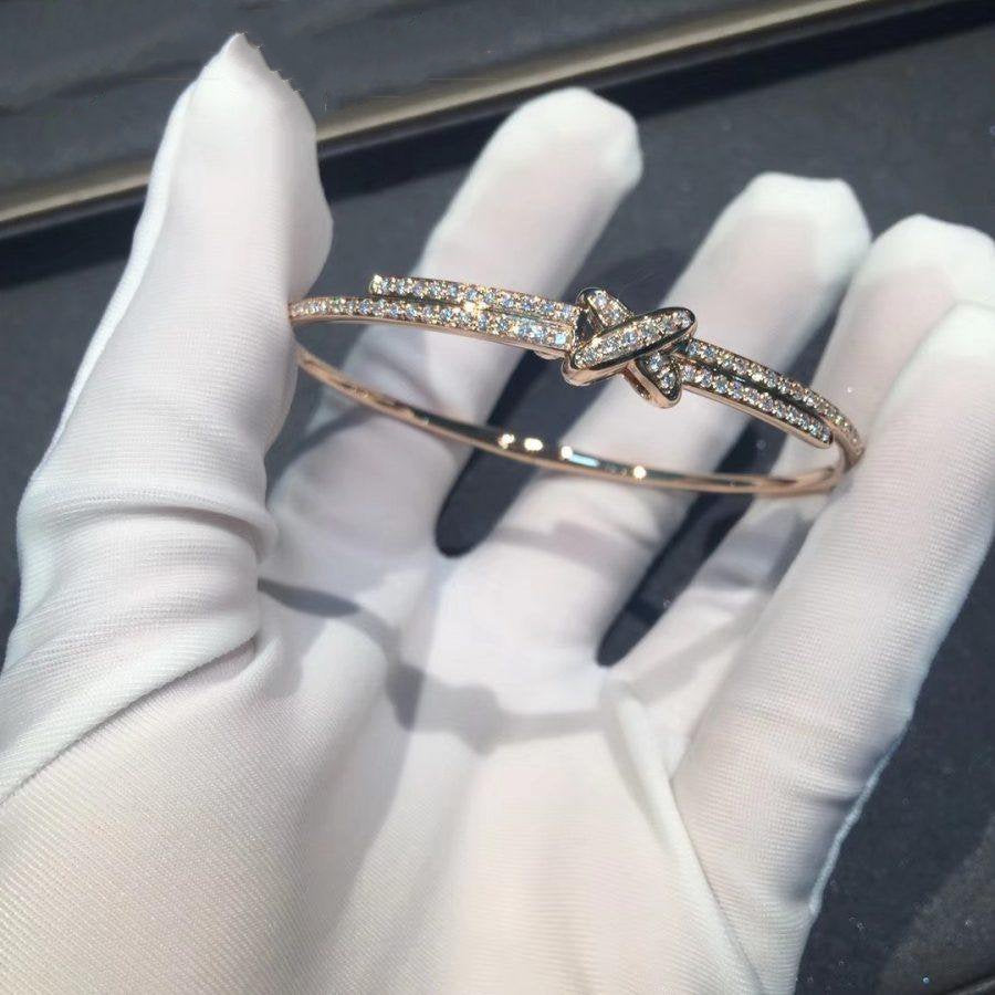 [⭐Haelin Jewelry]JEUX DE BRACELET DIAMONDS PINK GOLD