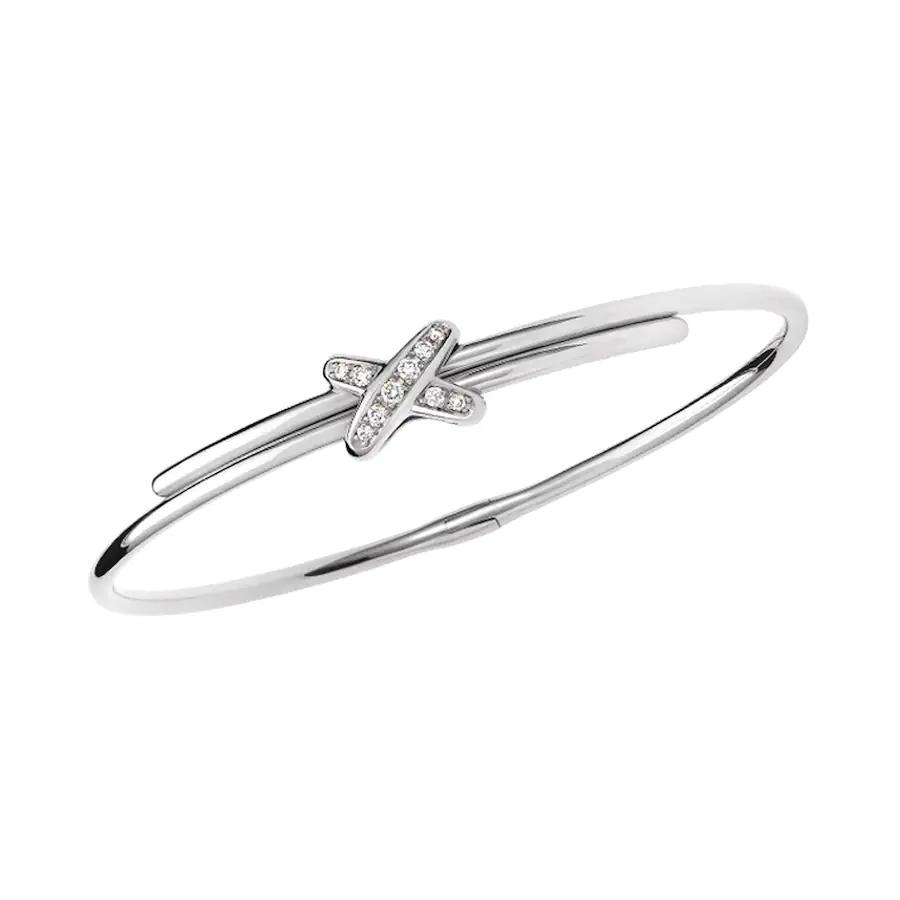 [⭐Haelin Jewelry]JEUX DE BRACELET SILVER DIAMONDS