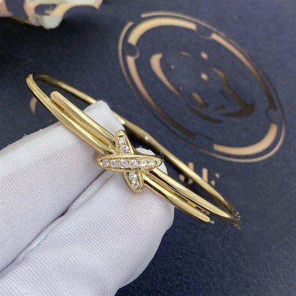 [⭐Haelin Jewelry]JEUX DE BRACELET GOLD DIAMONDS