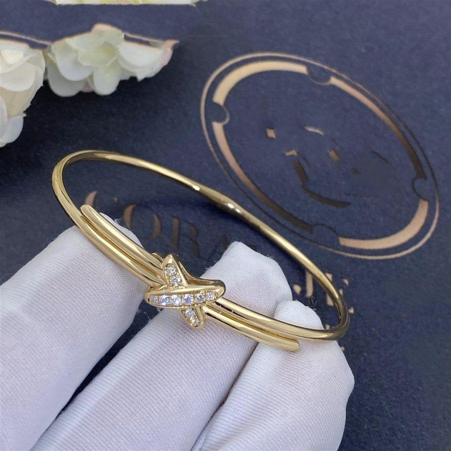 [⭐Haelin Jewelry]JEUX DE BRACELET GOLD DIAMONDS