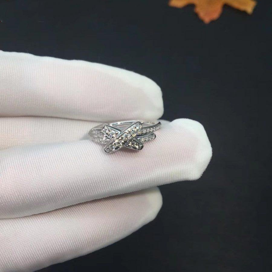 [⭐Haelin Jewelry]JEUX DE SILVER DIAMOND RING