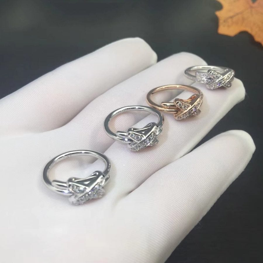 [⭐Haelin Jewelry]JEUX DE SILVER DIAMOND RING