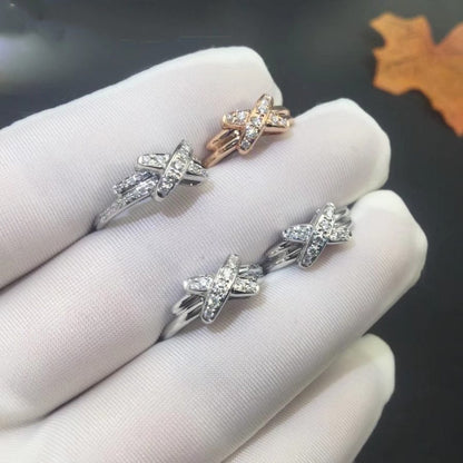 [⭐Haelin Jewelry]JEUX DE SILVER DIAMOND RING
