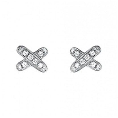 [⭐Haelin Jewelry]JEUX DE DIAMOND EARRINGS
