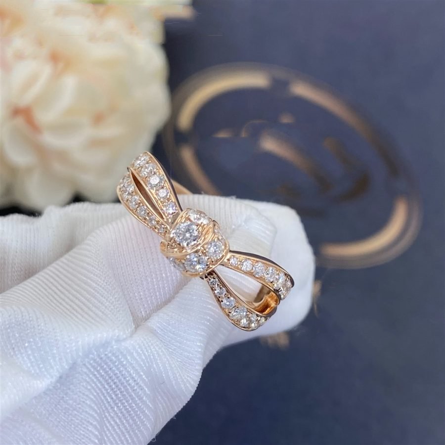 [⭐Haelin Jewelry]LIENS PINK GOLD DIAMOND RING