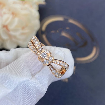 [⭐Haelin Jewelry]LIENS PINK GOLD DIAMOND RING