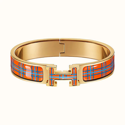 [⭐Haelin Jewelry]H TARTAN BRACELET 12MM