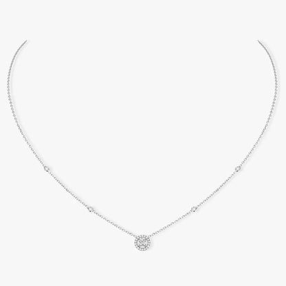 [⭐Haelin Jewelry]Diamond Necklace 0,20ct Brilliant Shape Joy