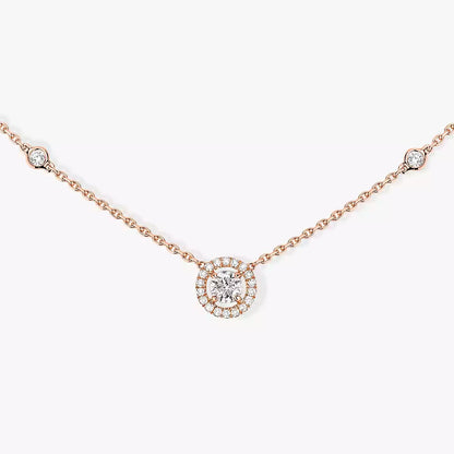 [⭐Haelin Jewelry]Diamond Necklace 0,20ct Brilliant Shape Joy