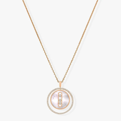 [⭐Haelin Jewelry]Demo MOVE MM NACRE BLANCHE DIAMOND NECKLACE