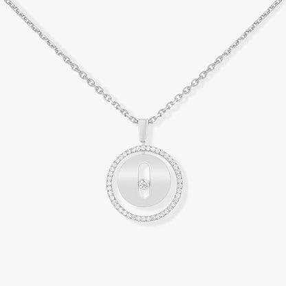 [⭐Haelin Jewelry]Demo MOVE PM NECKLACE SILVER DIAMOND