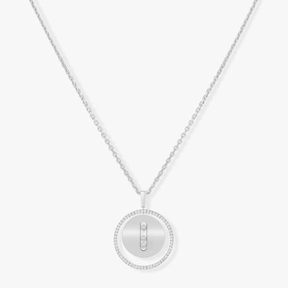 [⭐Haelin Jewelry]Demo MOVE MM SILVER DIAMOND NECKLACE