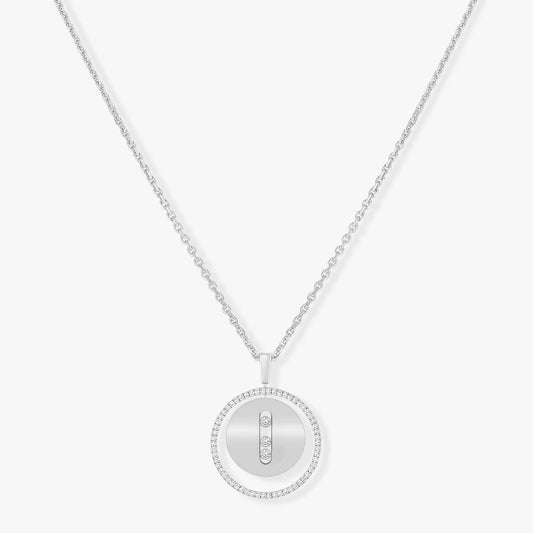 [⭐Haelin Jewelry]Demo MOVE MM SILVER DIAMOND NECKLACE