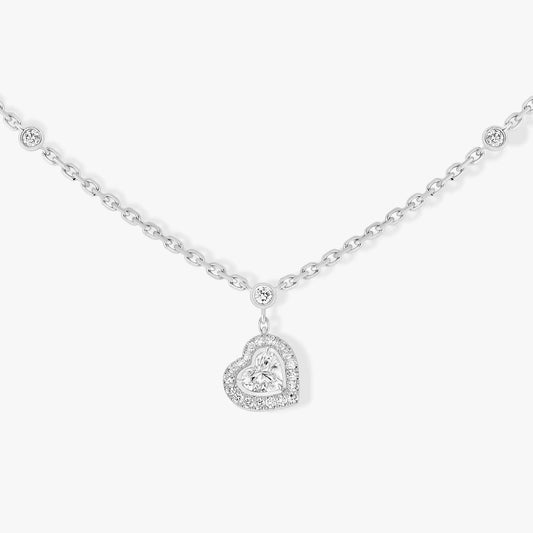 [⭐Haelin Jewelry]JOY HEART DIAMOND NECKLACE