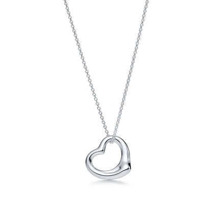 [Haelin Jewelry]HEART NECKLACE PENDANT STERLING