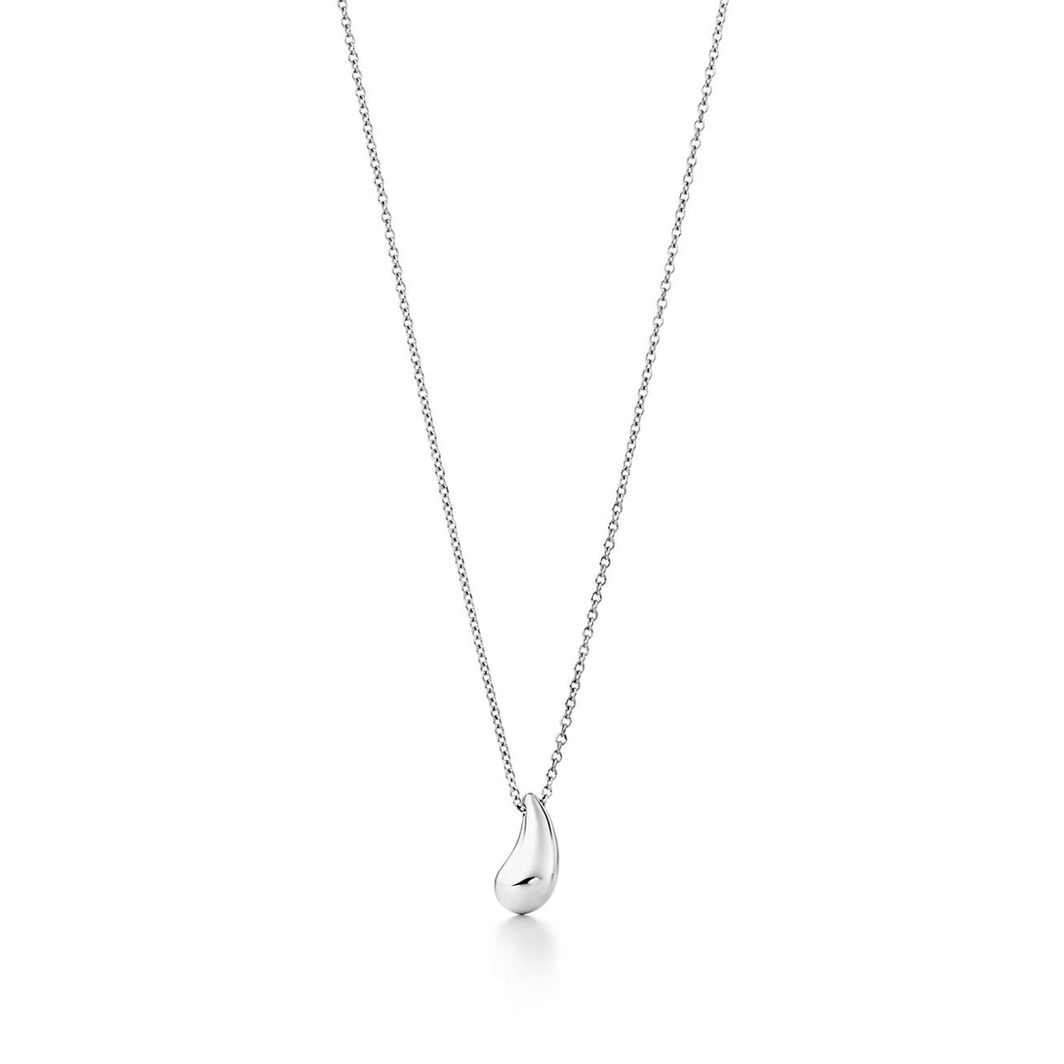 [Haelin Jewelry]ELSA PERETTI TEARDROP PENDANT STERLING SILVER NECKLACE