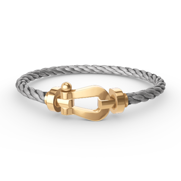[⭐Haelin Jewelry]FORCE LARGE HORSESHOE NO DIAMOND BRACELET GOLD