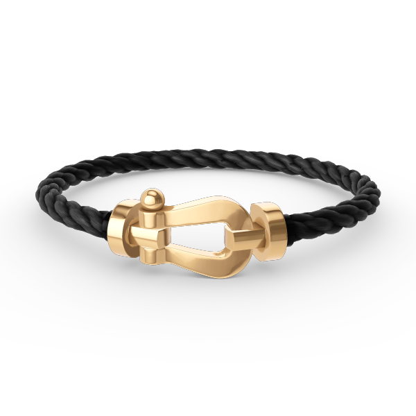 [⭐Haelin Jewelry]FORCE LARGE HORSESHOE NO DIAMOND BRACELET GOLD