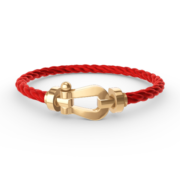 [⭐Haelin Jewelry]FORCE LARGE HORSESHOE NO DIAMOND BRACELET GOLD
