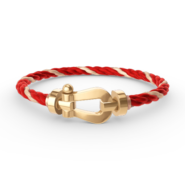 [⭐Haelin Jewelry]FORCE LARGE HORSESHOE NO DIAMOND BRACELET GOLD