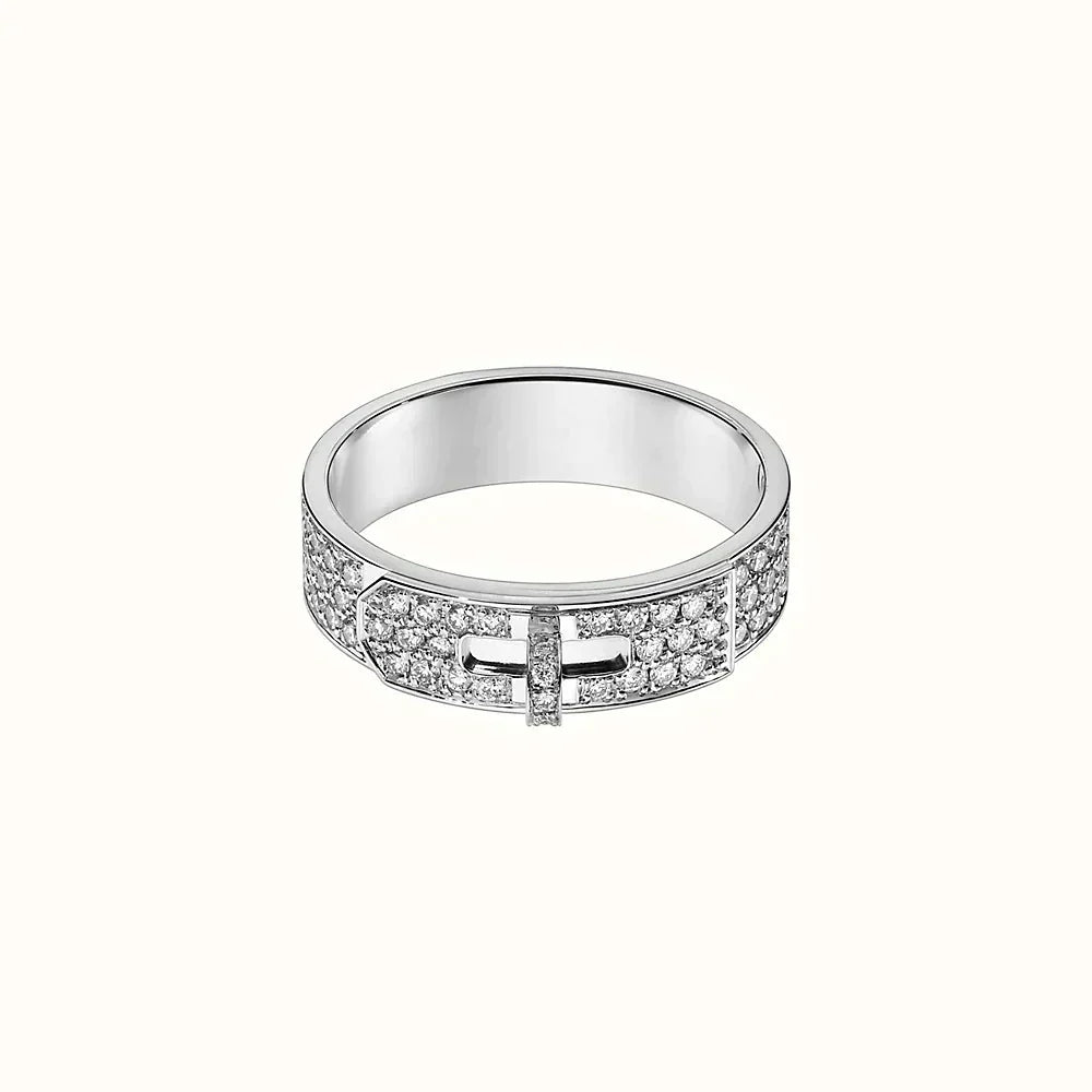 [⭐Haelin Jewelry]KELLY SILVER DIAMOND RING