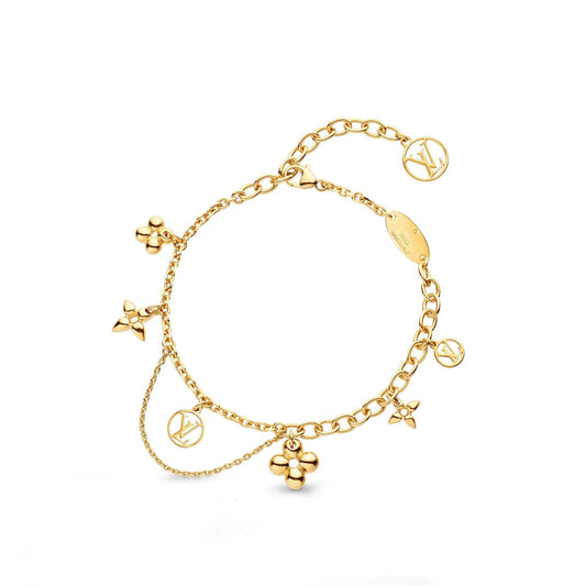 [⭐Haelin Jewelry]BLOOMING PINK GOLD MOP BRACELET