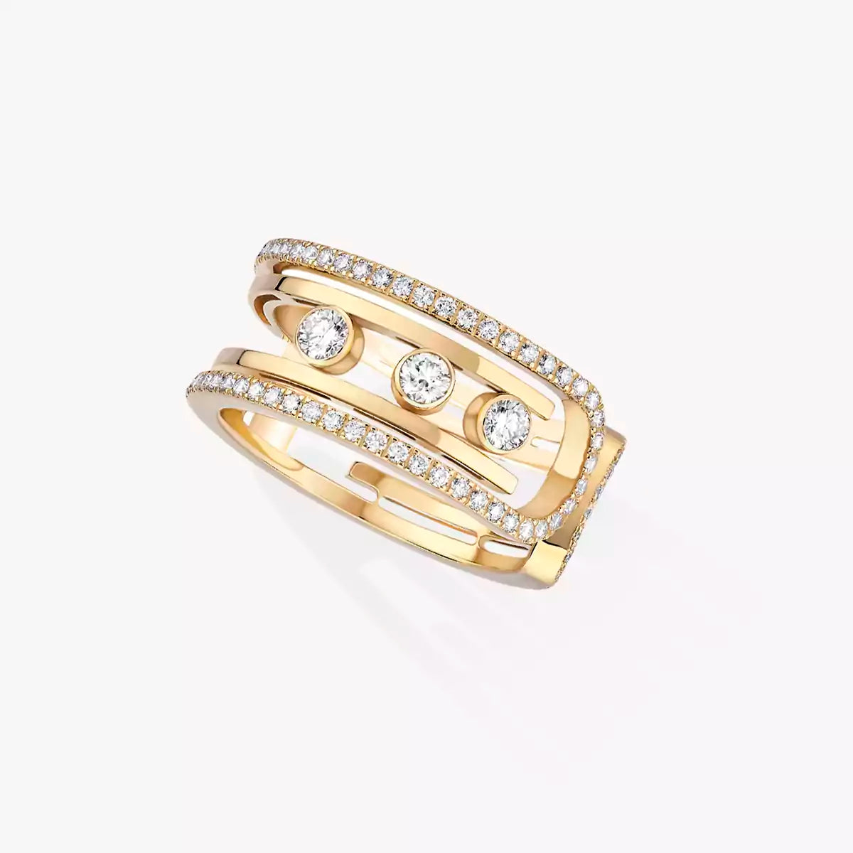 [⭐Haelin Jewelry]Move 10th Diamond Ring in Gold