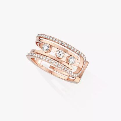 [⭐Haelin Jewelry]Move 10th Diamond Ring in Gold
