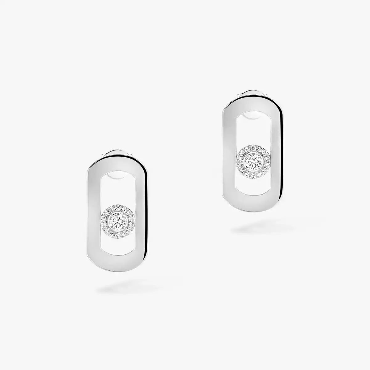 [⭐Haelin Jewelry]So Move Diamond Earrings in Yellow Gold