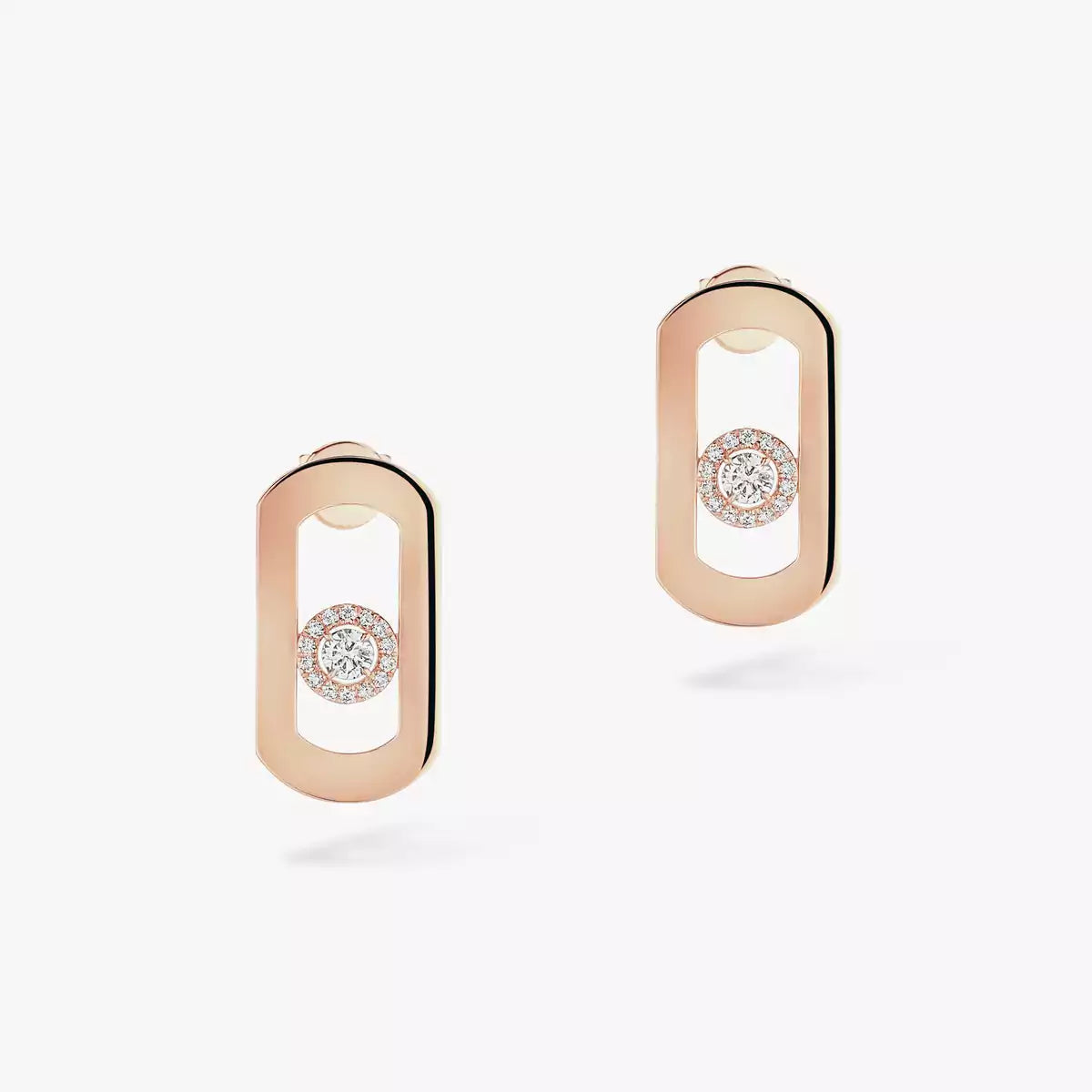 [⭐Haelin Jewelry]So Move Diamond Earrings in Yellow Gold