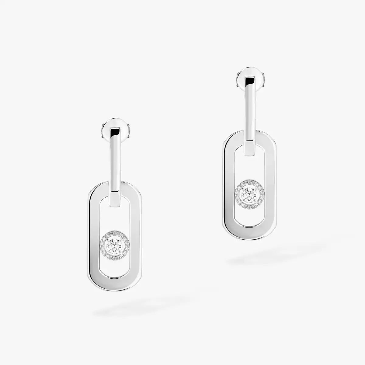 [⭐Haelin Jewelry] So Move XL Diamond Hoop Earring