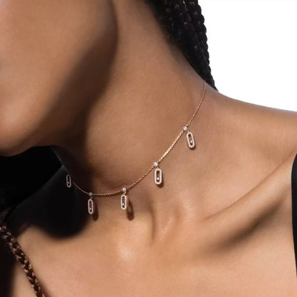 [⭐Haelin Jewelry]Move Uno Necklace