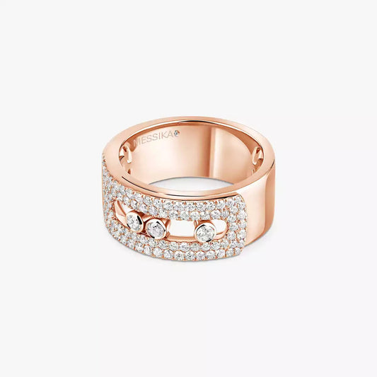 [⭐Haelin Jewelry] Move Noa Diamond Pave_ Ring