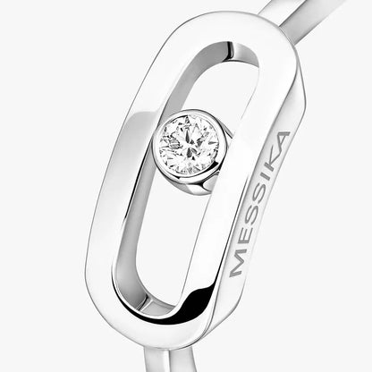 [⭐Haelin Jewelry]Move Uno Diamond Ring in Gold