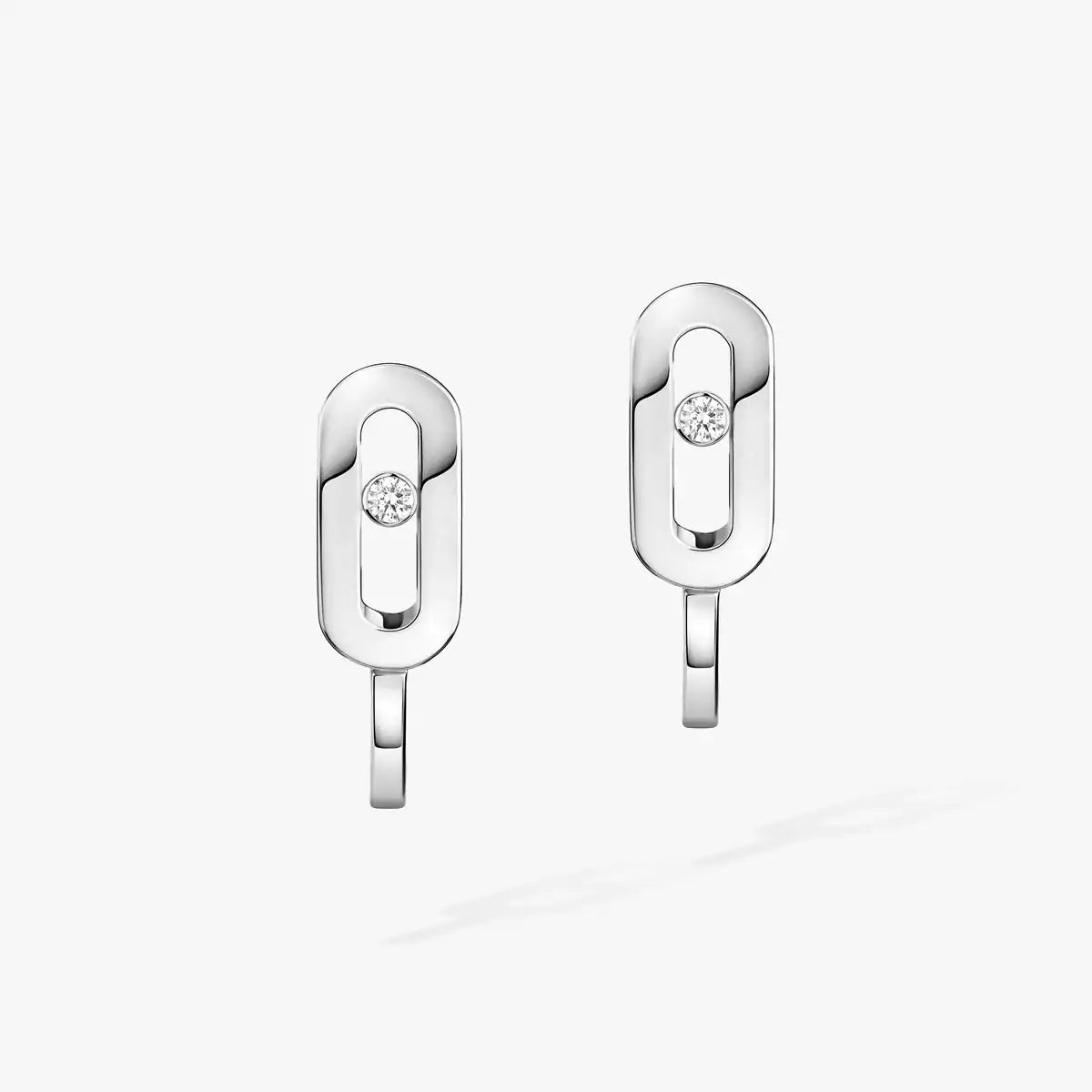 [⭐Haelin Jewelry]Diamond Mini Hoop Earrings Move Classique