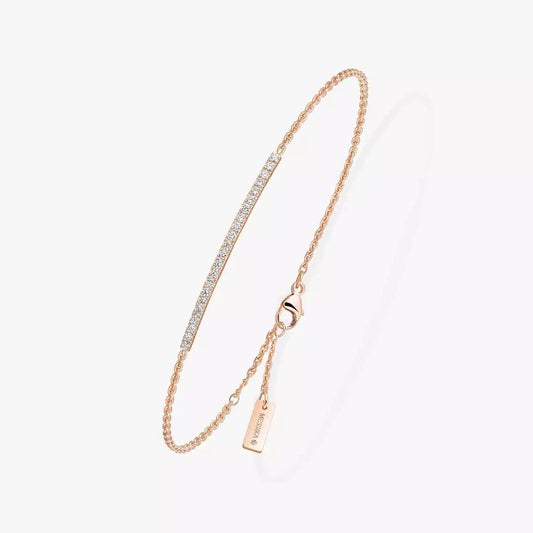 [⭐Haelin Jewelry]Diamond Thin Bangle 0.15ct My Twin Toi & Moi